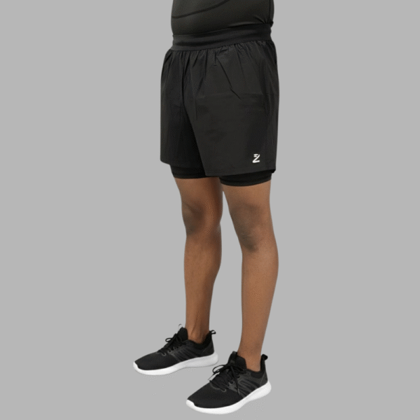 Femzy Men's 2 in 1 Quick-dry Gym Shorts 